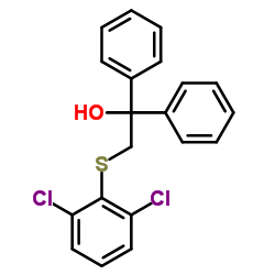 2-[(2,6-Dichlorophenyl)sulfanyl]-1,1-diphenylethanol Structure