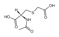 N-acetyl-S-(2-carboxymethyl)cysteine structure