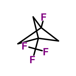 Bicyclo[1.1.1]pentane, 1-fluoro-3-(trifluoromethyl)- (9CI)结构式