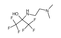 2-[(2-Dimethylaminoethyl)amino]-1,1,1,3,3,3-hexafluoro-2-propanol结构式