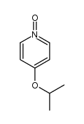 4-isopropoxypyridine-N-oxide Structure