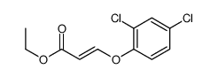 ethyl 3-(2,4-dichlorophenoxy)prop-2-enoate Structure