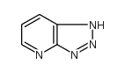 1H-1,2,3-三唑[4,5-B]吡啶结构式