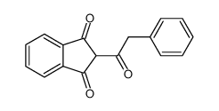 2-phenylacetyl-indan-1,3-dione结构式