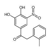 1-(3,4-dihydroxy-5-nitrophenyl)-2-(2-methylphenyl)ethanone结构式