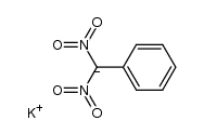 potassium salt of phenyldinitromethane Structure