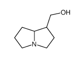 1-(Hydroxymethyl)hexahydro-1H-pyrrolizine结构式