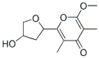 2-Methoxy-3,5-dimethyl-6-(tetrahydro-4-hydroxyfuran-2-yl)-4H-pyran-4-one picture