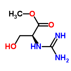 L-Serine, N-(aminoiminomethyl)-, methyl ester (9CI) picture