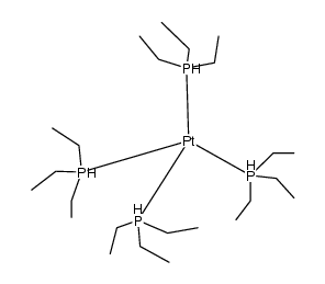 platinum(triethylphosphine)4 Structure