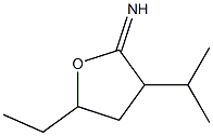 2(3H)-Furanimine,5-ethyldihydro-3-(1-methylethyl)-(9CI) Structure