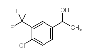 1-(4-Chloro-3-(trifluoromethyl)phenyl)ethanol Structure
