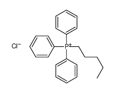 pentyl(triphenyl)phosphanium,chloride Structure
