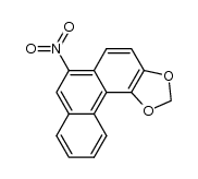 6-nitro-phenanthro[3,4-d][1,3]dioxole Structure