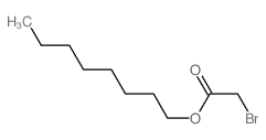 octyl 2-bromoacetate结构式