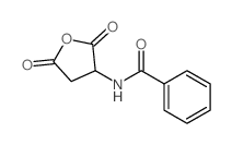 N-(2,5-dioxooxolan-3-yl)benzamide structure