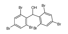 di(2,4,6-tribromophenyl)methanol结构式