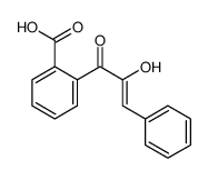 2-(2-Hydroxy-3-phenylacryloyl)benzoic acid Structure