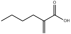 Hexanoic acid, 2-methylene- Structure