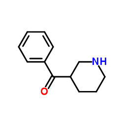 苯基(哌啶-3-基)甲酮结构式