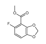 methyl 5-fluoro-1,3-benzodioxole-4-carboxylate Structure