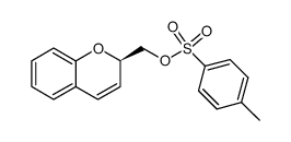 (2R)-2H-chromen-2-ylmethyl 4-methylbenzenesulfonate结构式