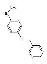 (4-BENZYLOXY-PHENYL)-HYDRAZINE Structure