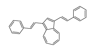1,3-bis(2-phenylethenyl)azulene结构式