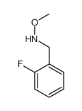 Benzenemethanamine, 2-fluoro-N-methoxy- (9CI) Structure