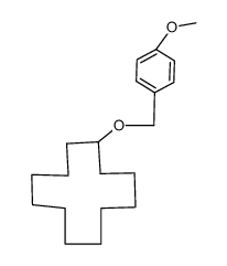 cyclododecyl (p-methoxy)benzyl ether结构式