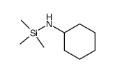 cyclohexylamino-trimethyl-silane Structure
