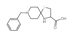 8-BENZYL-1-THIA-4,8-DIAZA-SPIRO[4.5]DECANE-3-CARBOXYLIC ACID picture