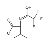 (2S)-3-methyl-2-[(2,2,2-trifluoroacetyl)amino]butanoyl chloride Structure