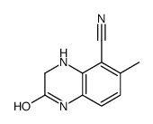 5-Quinoxalinecarbonitrile,1,2,3,4-tetrahydro-6-methyl-2-oxo-(9CI) picture