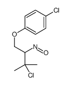 1-chloro-4-(3-chloro-3-methyl-2-nitrosobutoxy)benzene结构式