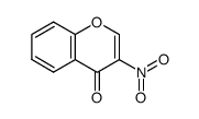 3-nitro-4H-chromen-4-one Structure