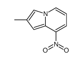 2-methyl-8-nitroindolizine Structure