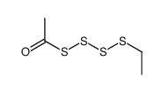 S-(ethyltrisulfanyl) ethanethioate Structure