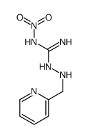 1-nitro-2-(pyridin-2-ylmethylamino)guanidine结构式