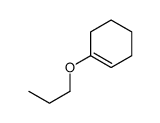 1-propoxycyclohexene Structure