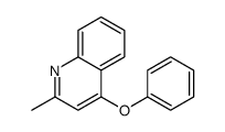 2-methyl-4-phenoxyquinoline结构式