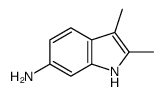 2,3-dimethyl-1H-indol-6-amine Structure