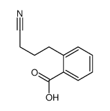 2-(3-cyanopropyl)benzoic acid Structure