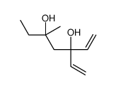 3-ethenyl-5-methylhept-1-ene-3,5-diol结构式