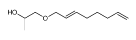 octa-2,7-dienyl-2-hydroxypropylether Structure