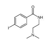 N-[2-(dimethylamino)ethyl]-4-iodobenzamide Structure