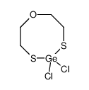 5,5-dichloro-1,4,6,5-oxadithiagermocane Structure