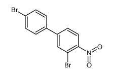 3,4'-Dibromo-4-nitro-1,1'-biphenyl Structure