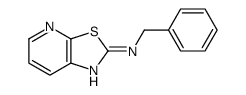 N-benzyl-[1,3]thiazolo[5,4-b]pyridin-2-amine结构式