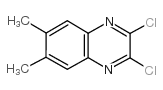 2,3-dichloro-6,7-dimethylquinoxaline Structure